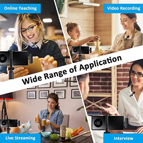 Wireless USB-C Lavalier Microphone for Android & Computer
