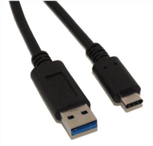 3ft USB-C to USB-A Cable, 5Gbps, Black