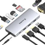 12-in-1 USB-C Dock with VGA & 4K