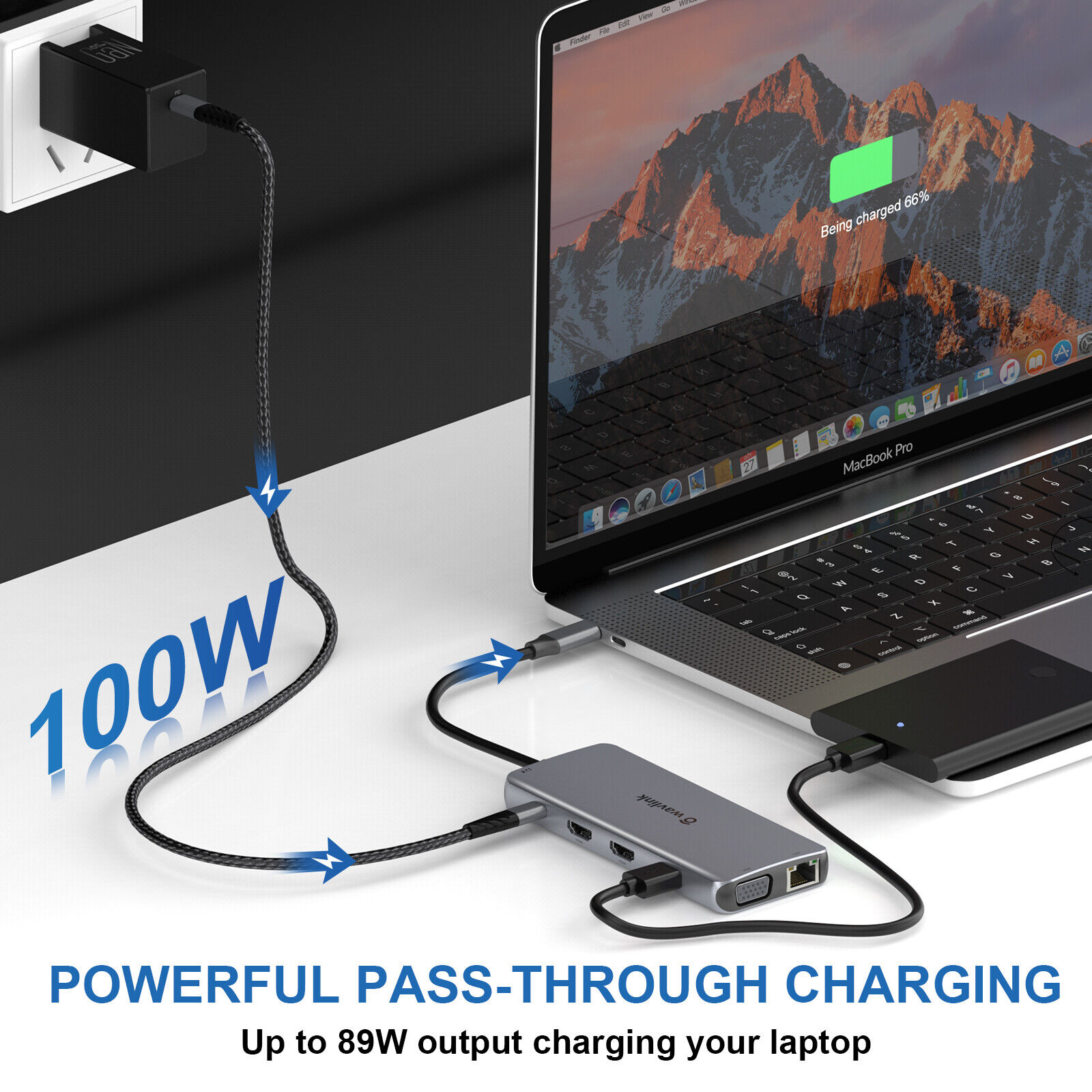 12-in-1 USB-C Dock with VGA & 4K