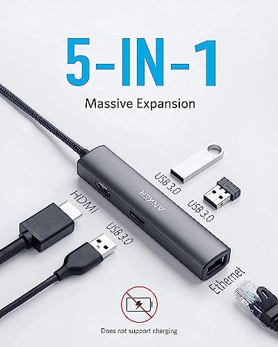 Anker 5-in-1 USB-C Hub Adapter