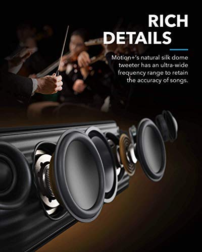 Waterproof Soundcore Motion+ Bluetooth Speaker with Custom EQ