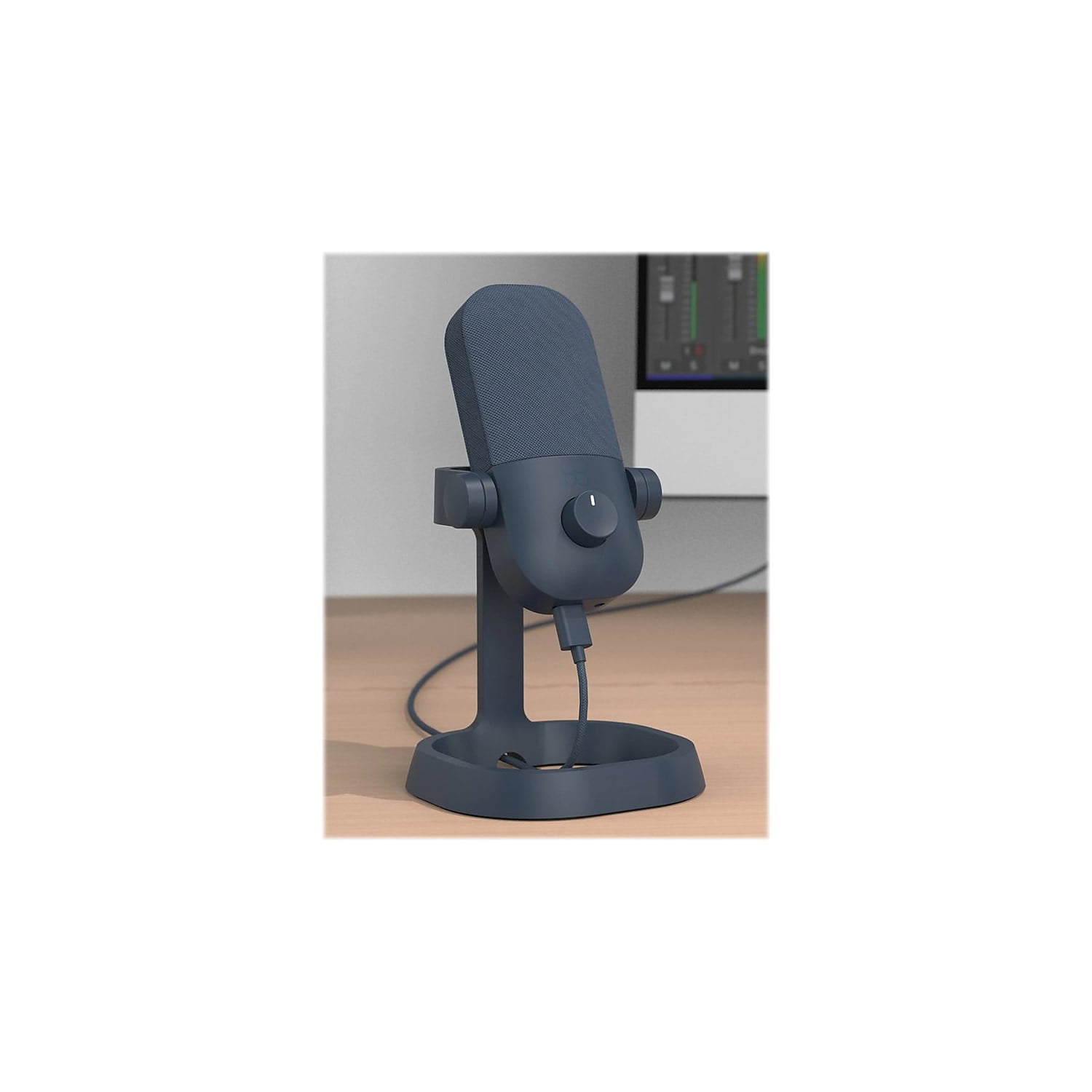 Serene Blue USB-C Podcast Microphone