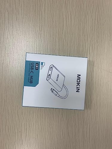 Dual HDMI USB C Adapter for MacBooks & Chromebooks