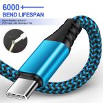 2-Pack 6ft USB-C Charging Cables