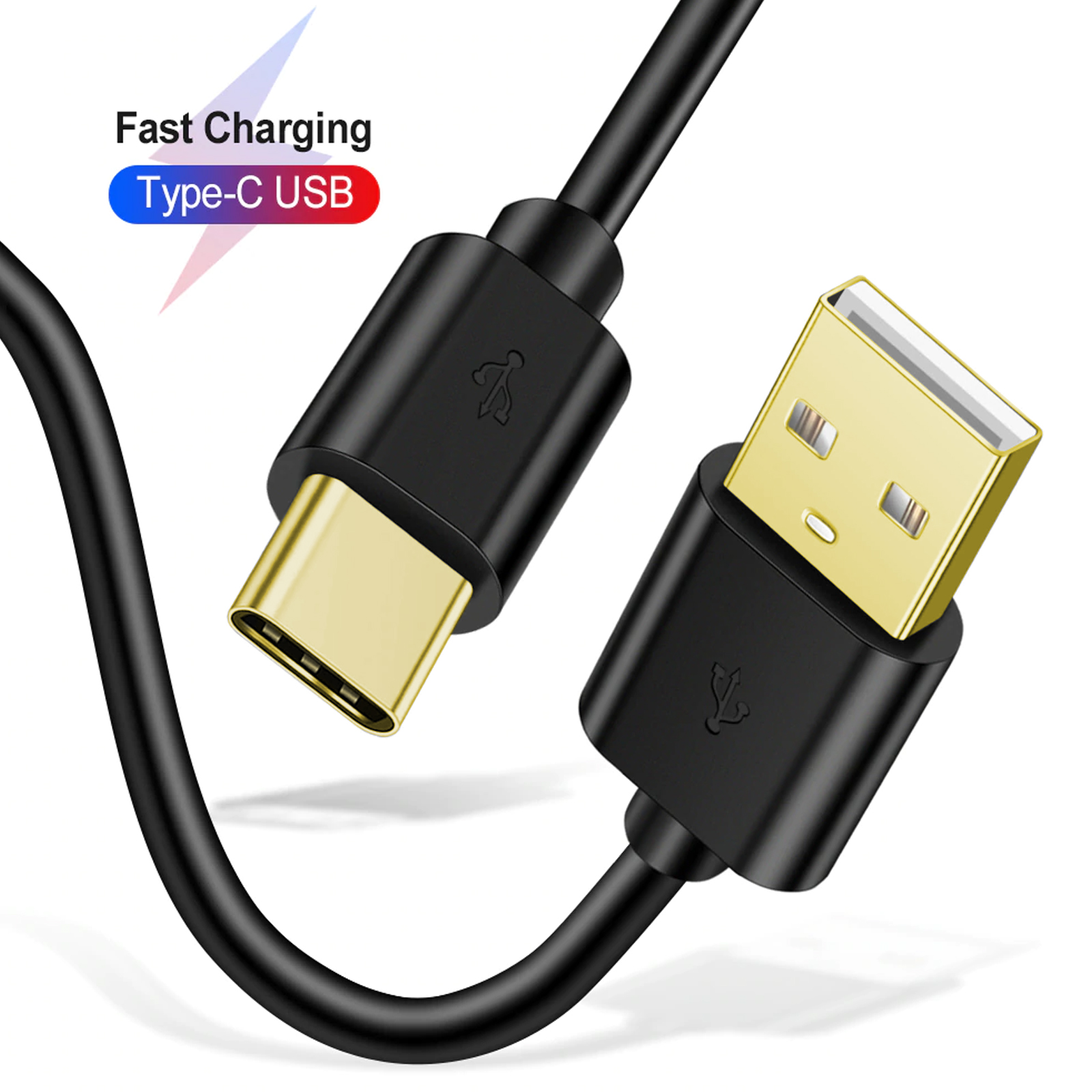 6ft USB-C to USB-A Fast Charger Cable