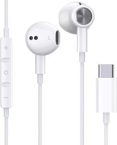 USB-C Hi-Fi Earbuds with Mic & Noise Cancelling