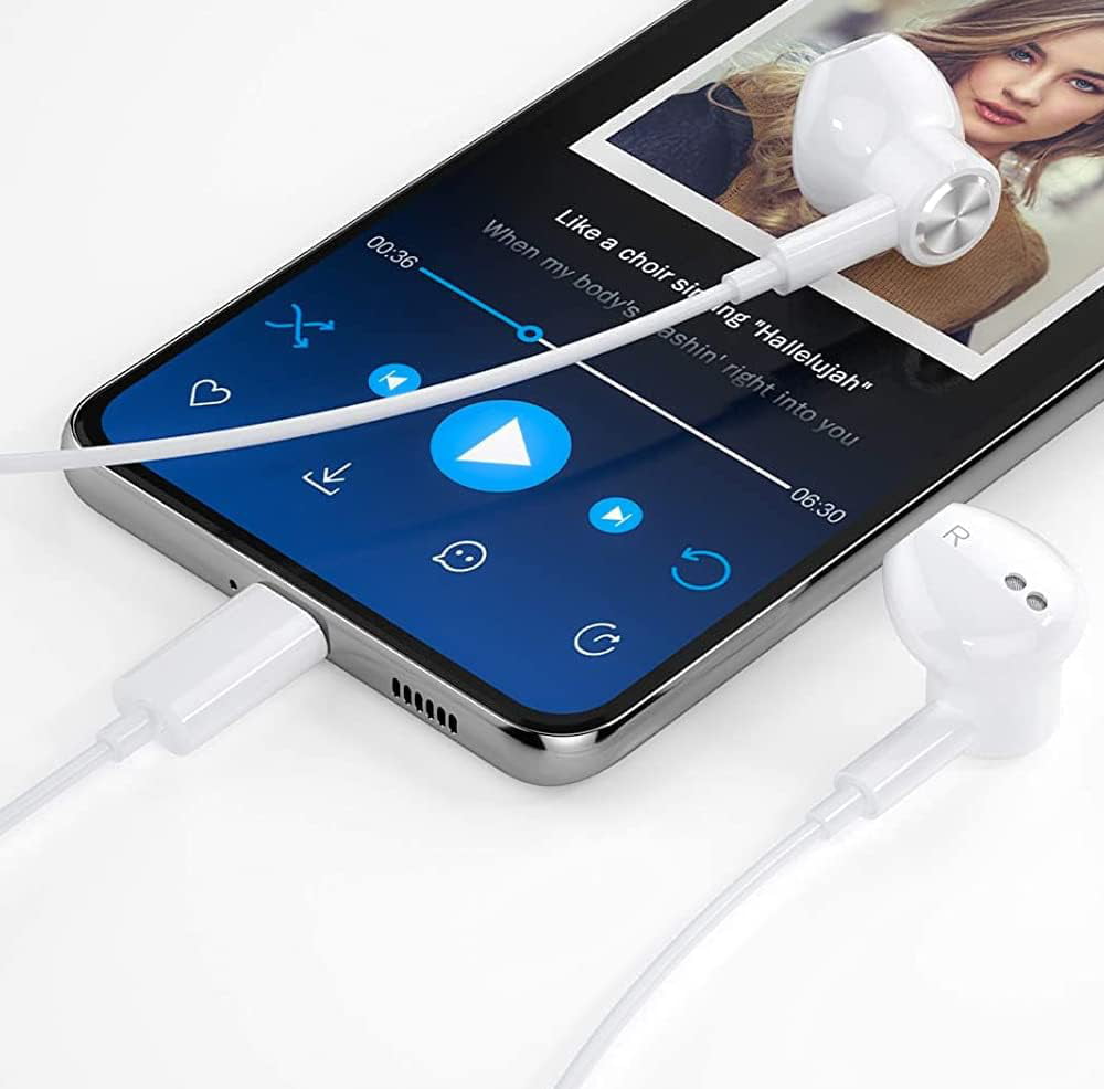 USB-C Hi-Fi Earbuds with Mic & Noise Cancelling