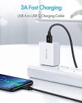 2-Pack Braided USB-C Charger Cable - Black
