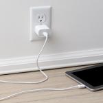 onn. 6' USB-C to C Cable, White