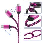 Gray USB-C Phone Charging Cord