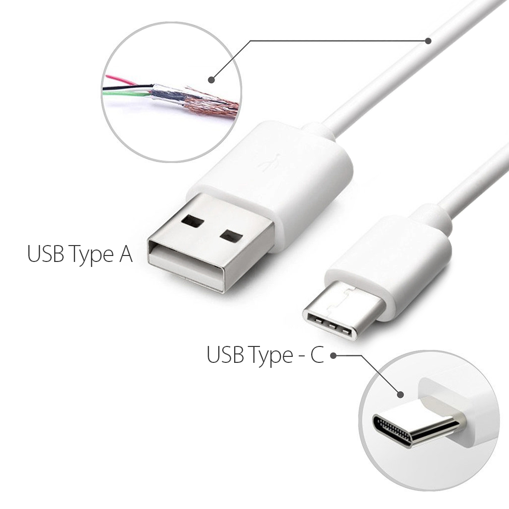 10ft Fast Charging USB-C Cable for Samsung & Google