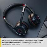 Jabra Evolve 75 Wireless Headset with USB-C Adapter