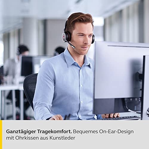 Jabra Evolve 75 Wireless Headset with USB-C Adapter