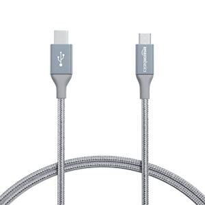 Dark grey USB-C to micro-B cable - 0.9m