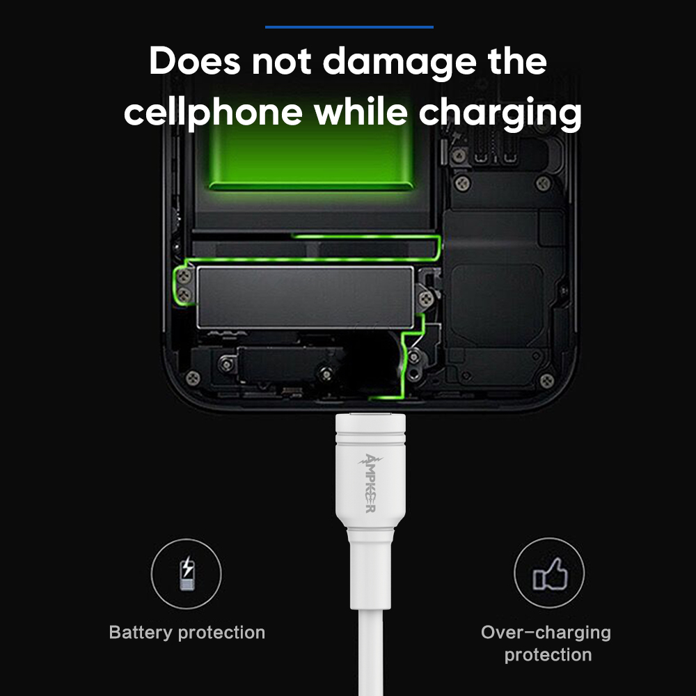 Fast Charging Type-C to Lightning Cable [White]