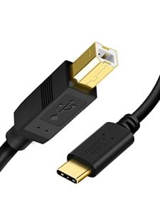 USB B to USB C Printer Cable by CableCreation