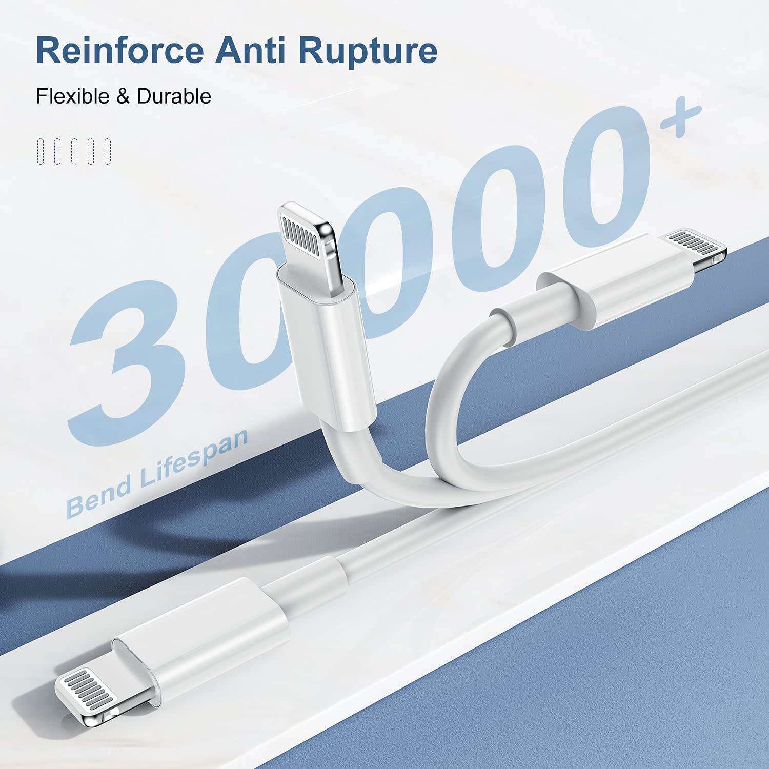 10ft Cionum Lightning Charger for iPhone