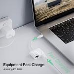 Thunderbolt USB C Ethernet Adapter with Power