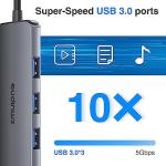 7-in-1 USB-C Adapter with HDMI for MacBooks