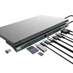 12-in-1 USB-C Docking Station for Laptops