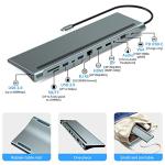 12-in-1 USB-C Docking Station for Laptops