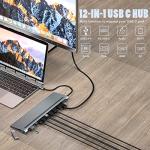 12-in-1 USB-C Docking Station for Laptops
