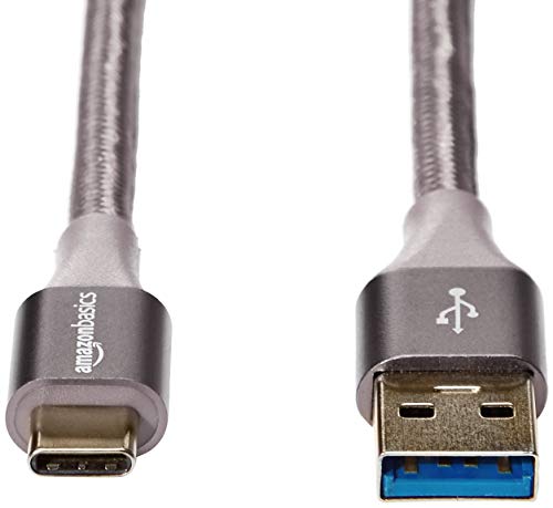 3m Double Braided USB-C to Type-A Cable