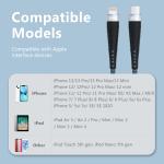 USB-C Lightning Cable for iPhone - 2 Pack