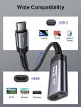 4K USB C to HDMI Adapter - JSAUX
