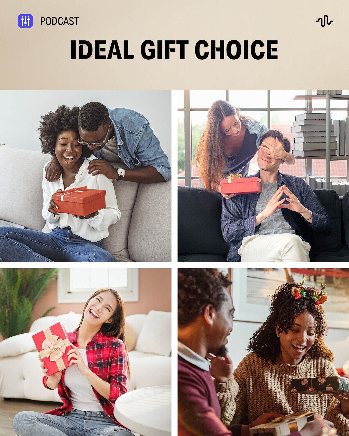 🎙️ 𝗗𝗢𝗡𝗡𝗘𝗥 Podcast Equipment Bundle Kit Audio Interface + Condenser Mic