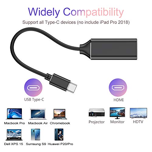 USB-C to HDMI 4K Adapter for Mac/PC