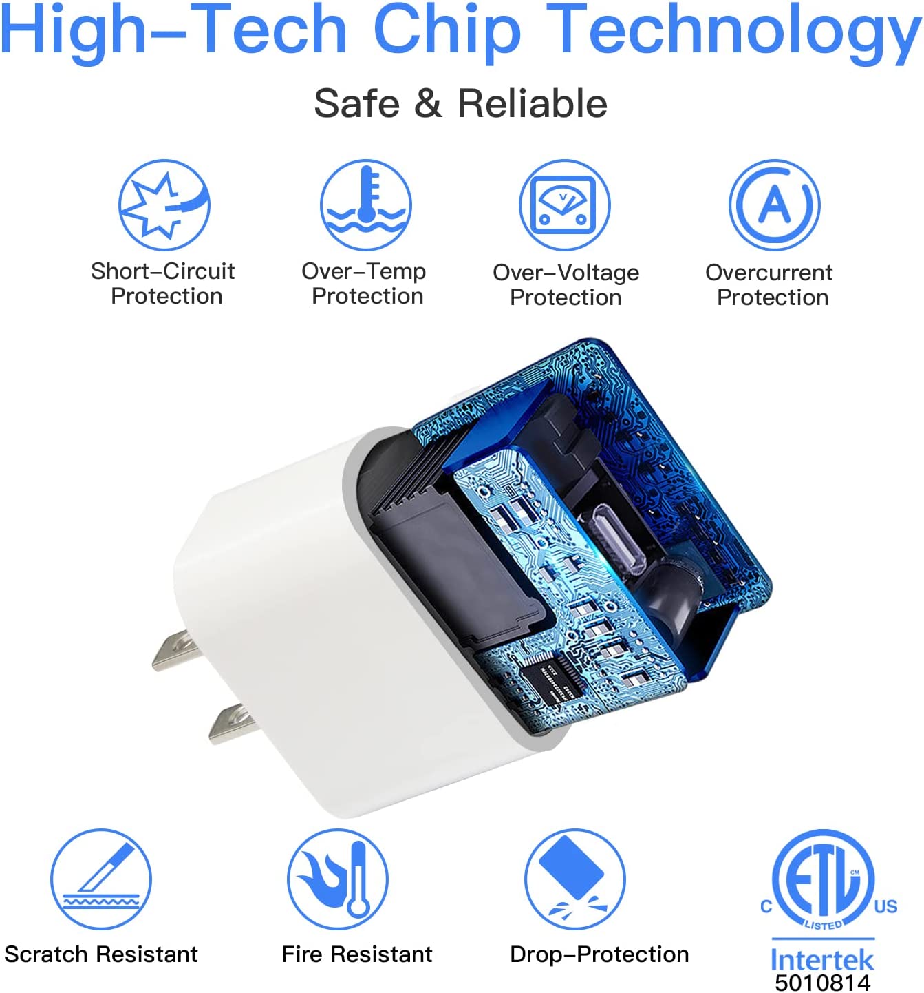 MFi Certified iPhone Fast Charger with Cable