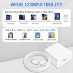 MFi Certified iPhone Fast Charger with Cable
