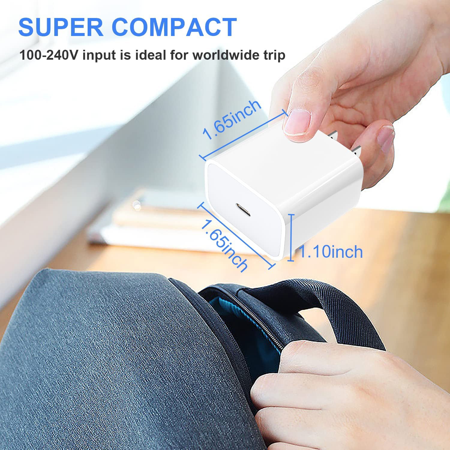 MFi Certified iPhone Fast Charger with Cable