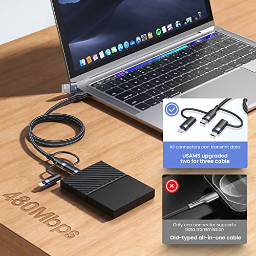 6 in 1 USB C Charging Cable