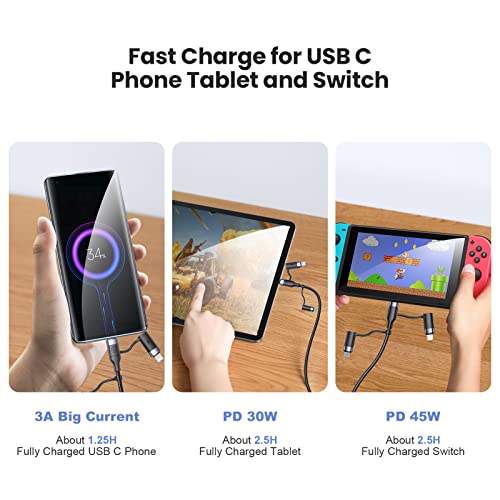 6 in 1 USB C Charging Cable