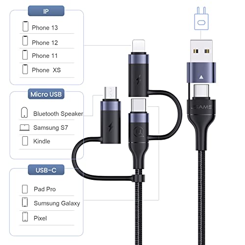 6 in 1 USB C Charging Cable