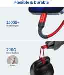 Apple MFi Certified USB C Lightning Cable 3-Pack