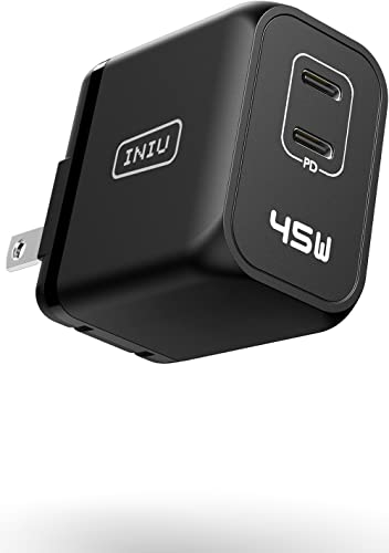 INIU Super Fast 45W Dual USB-C Charger