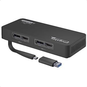 Dual Monitor Adapter for USB-C and USB 3.0