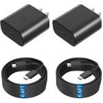 Samsung 45W Type C Charger Set, 2 Pack