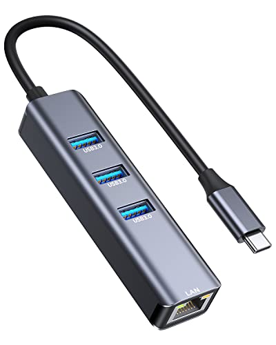 Vilcome USB-C Ethernet Adapter for Mac & Dell