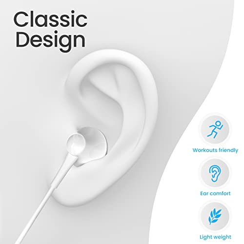 4-Pack USB-C Wired Earphones with Mic