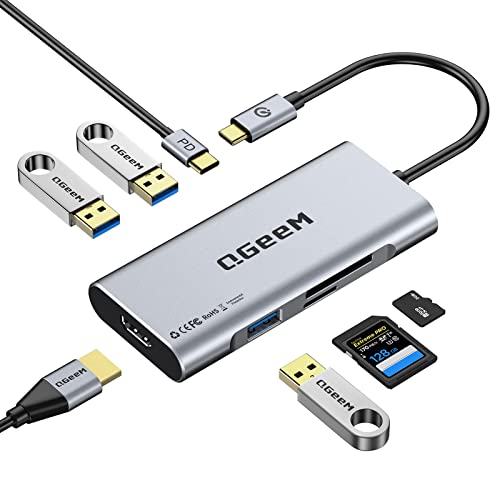 7-in-1 USB C Hub with HDMI & Power Delivery