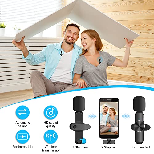 Professional Mini Wireless Microphone for USB-C