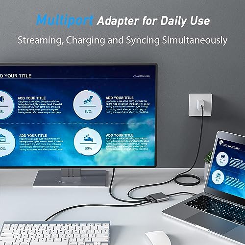 3-IN-1 USB-C Hub with 4K HDMI Adapter