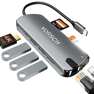 8-in-1 USB-C Docking Station with Ethernet & 4K HDMI