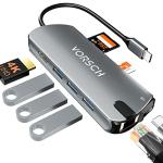 8-in-1 USB-C Docking Station with Ethernet & 4K HDMI