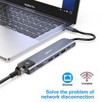 VEMONT 7-in-1 USB-C Adapter with 4K HDMI